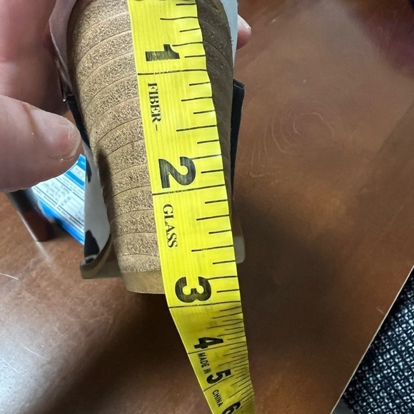 Arider Girl 3 inch heel cow print faux suede shoe size 6 - Picture 11 of 11